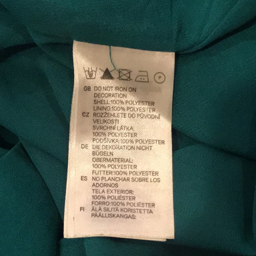 Vintage H&M Green Dress - Picture 3 of 3